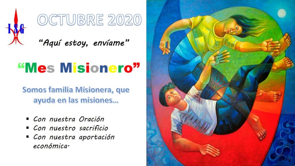 Octubre 2020: Mes misionero